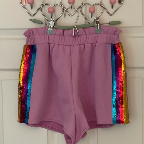 Queen of Sparkles Pink Shorts (New w/ Tags!) - Picture 9 of 10